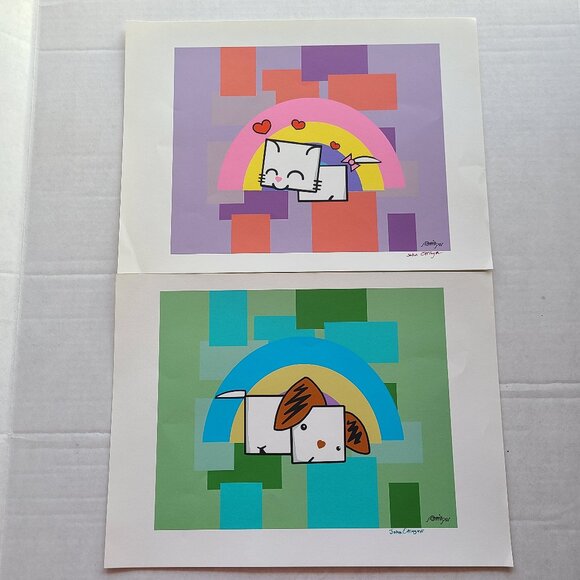 John Ottinger Drawings – Set of 2 – Unframed Art Prints